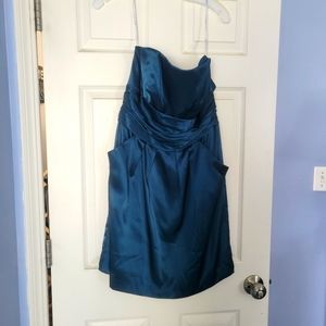 David's Bridal bridesmaids dress with pockets size 12